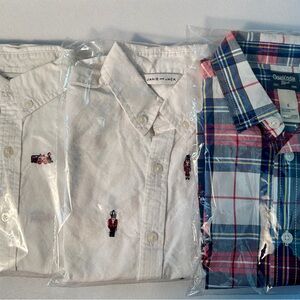 Set of 3 Boys Long Sleeve Button Down - Janie and Jack, Osh Kosh B’gosh